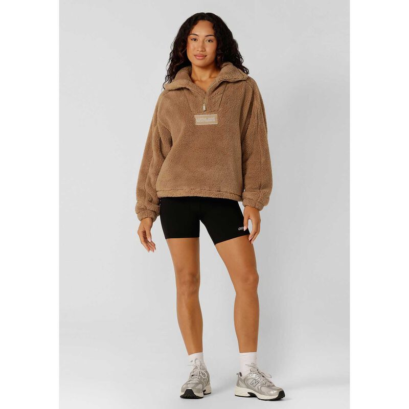 Lorna Jane Everyday Teddy Quarter Zip Sweat image number 3